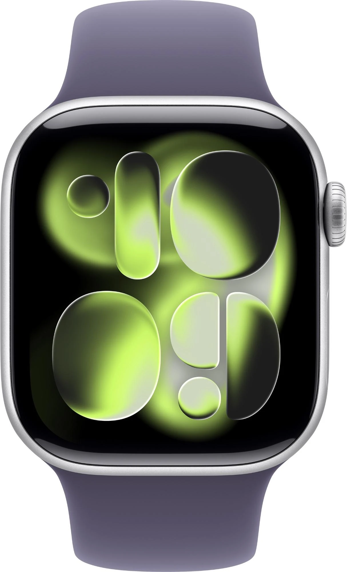 Apple Watch Series 11 Alu 42 mm GPS (Sportarmband Nebelviolett M/L) Silber